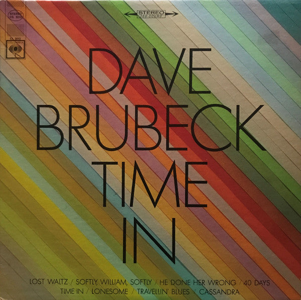 Dave Brubeck : Time In (LP, Album, San)