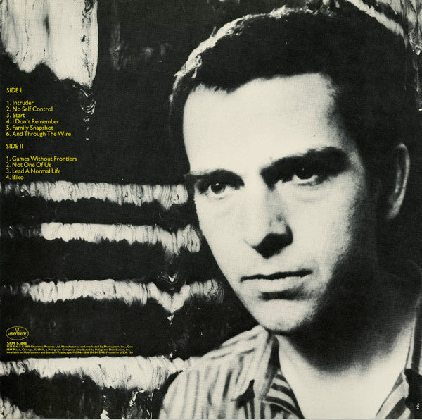 Peter Gabriel : Peter Gabriel (LP, Album, 53 )