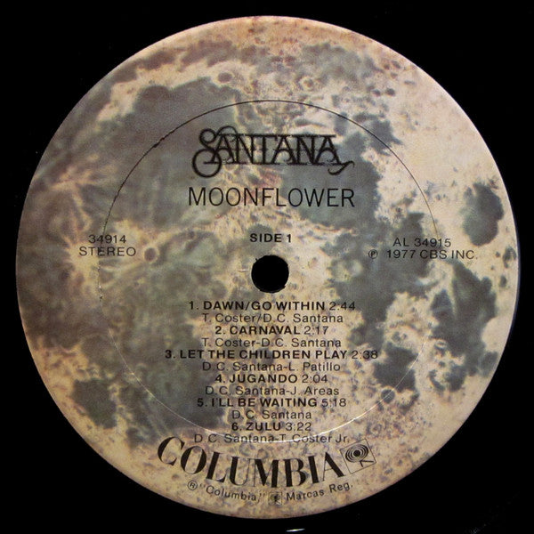 Santana : Moonflower (2xLP, Album, Ter)