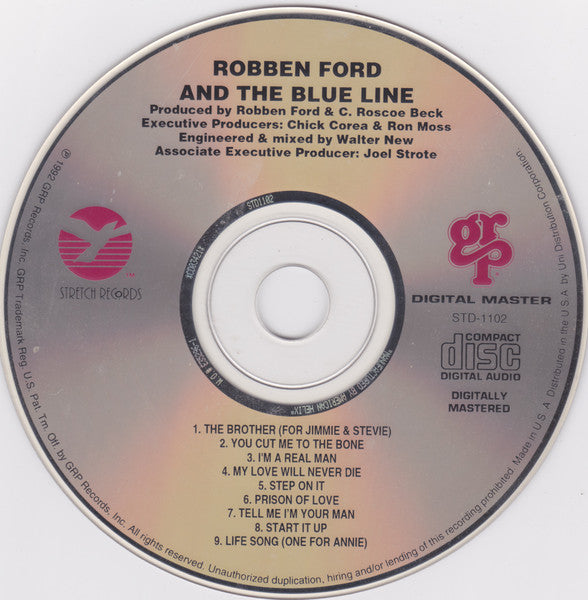 Robben Ford & The Blue Line : Robben Ford & The Blue Line (CD, Album)
