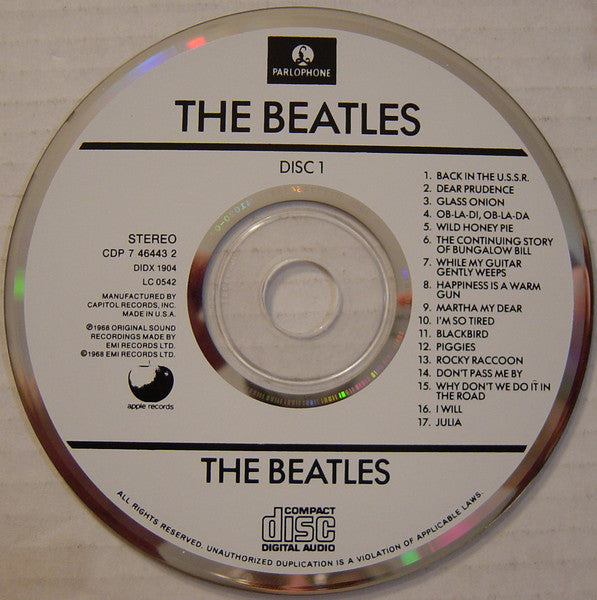 The Beatles : The Beatles (2xCD, Album, RE)