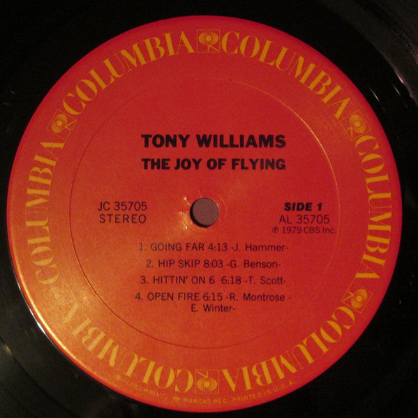 Tony Williams* : The Joy Of Flying (LP, Album, San)