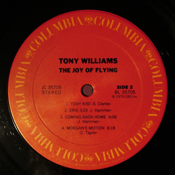 Tony Williams* : The Joy Of Flying (LP, Album, San)