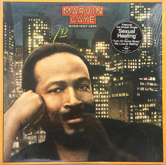 Marvin Gaye : Midnight Love (LP, Album, Car)