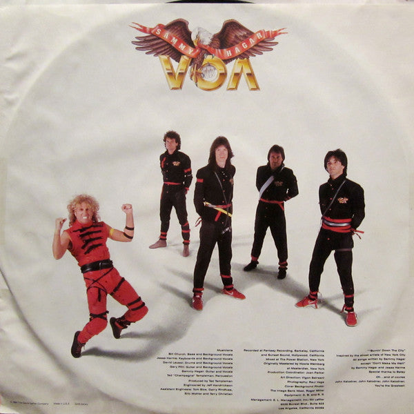 Sammy Hagar : VOA (LP, Album, Win)