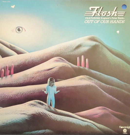 Flash (25) Featuring England's Peter Banks : Out Of Our Hands (LP, Album, Jac)