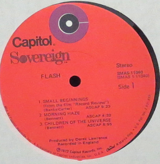 Flash (25) : Flash (LP, Album, Gat)