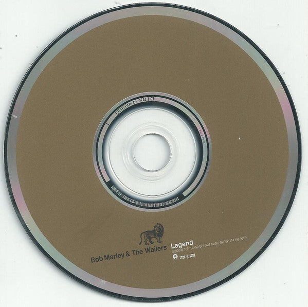 Bob Marley & The Wailers : Legend (The Best Of Bob Marley & The Wailers) (CD, Comp, RE, RM)