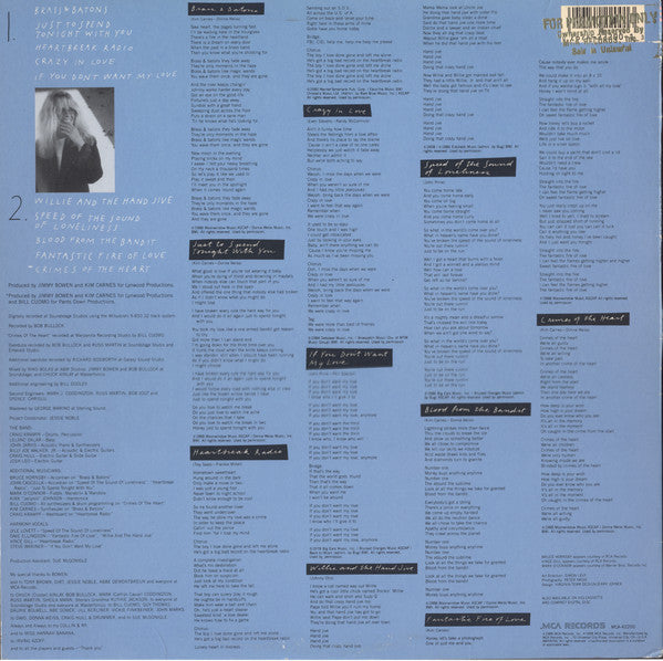 Kim Carnes : View From The House (LP, Album)