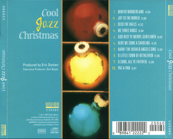 Various : Cool Jazz Christmas (CD, Comp)