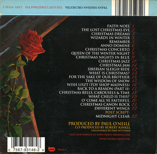 Trans-Siberian Orchestra : The Lost Christmas Eve (CD, Album, O-C)