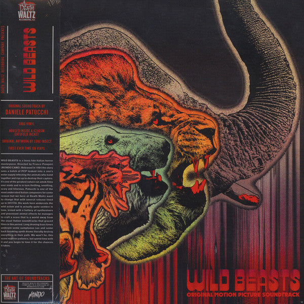 Daniele Patucchi : Wild Beasts (Original Motion Picture Soundtrack) (LP, Album, Gre)