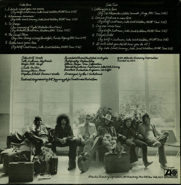 The J. Geils Band : The Morning After (LP, Album, RE, SP )