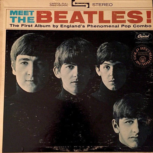The Beatles : Meet The Beatles! (LP, Album, RE, Jac)
