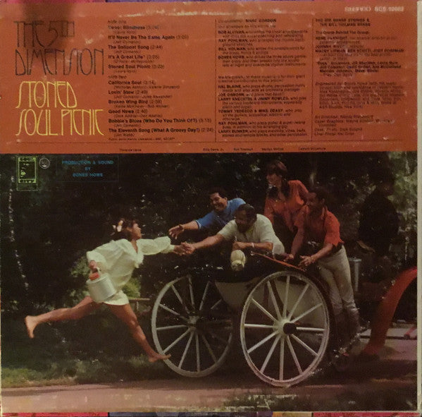 The 5th Dimension* : Stoned Soul Picnic (LP, Album, Ind)