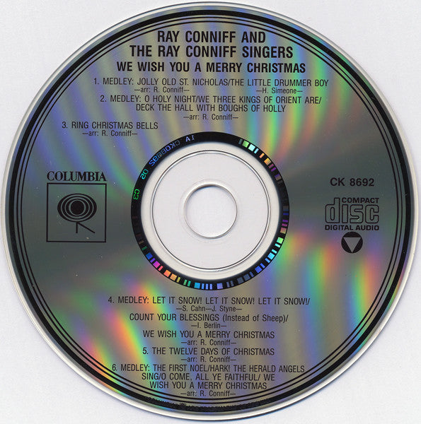 Ray Conniff And The Ray Conniff Singers* : We Wish You A Merry Christmas (CD, Album)