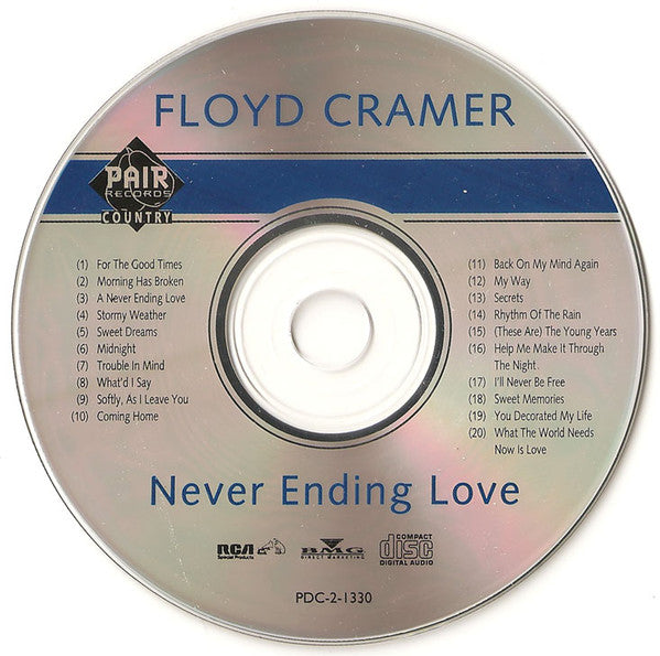 Floyd Cramer : Never Ending Love (CD, Comp)