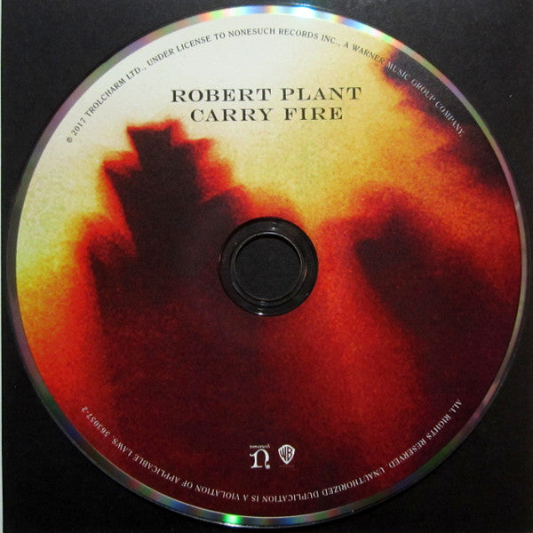 Robert Plant And The Sensational Space Shifters : Carry Fire (CD, Album)
