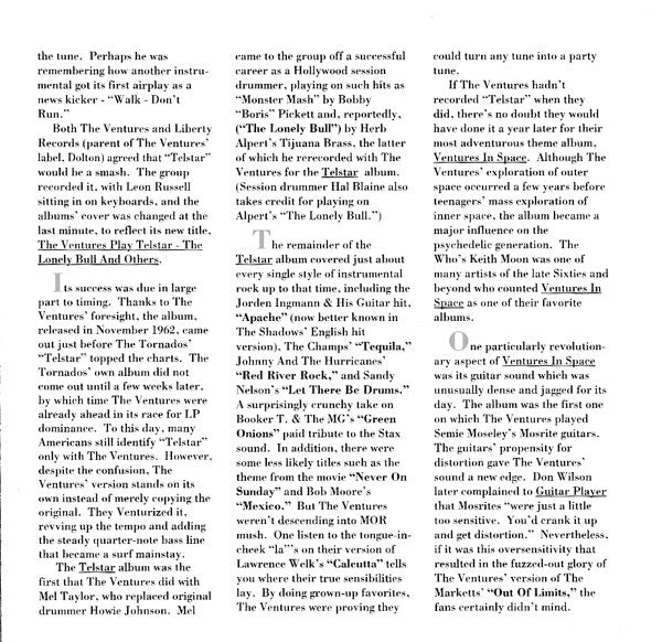 The Ventures : The Ventures Play Telstar - The Lonely Bull And Others / (The) Ventures In Space (CD, Comp, RM)