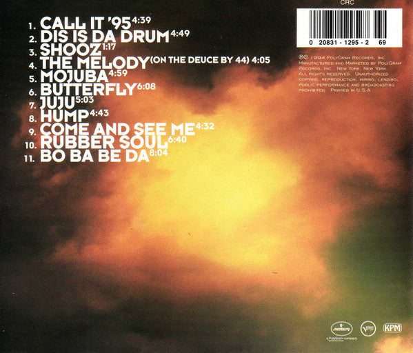 Herbie Hancock : Dis Is Da Drum (CD, Album, Club, CRC)