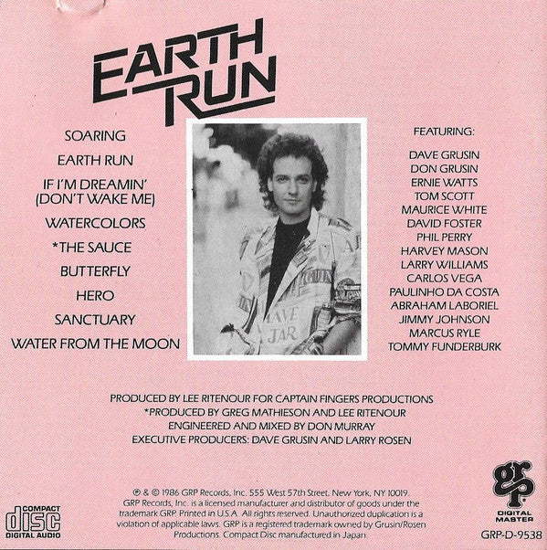 Lee Ritenour : Earth Run (CD, Album)