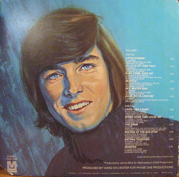 Bobby Sherman : Bobby Sherman's Greatest Hits Volume I (LP, Comp, Gat)