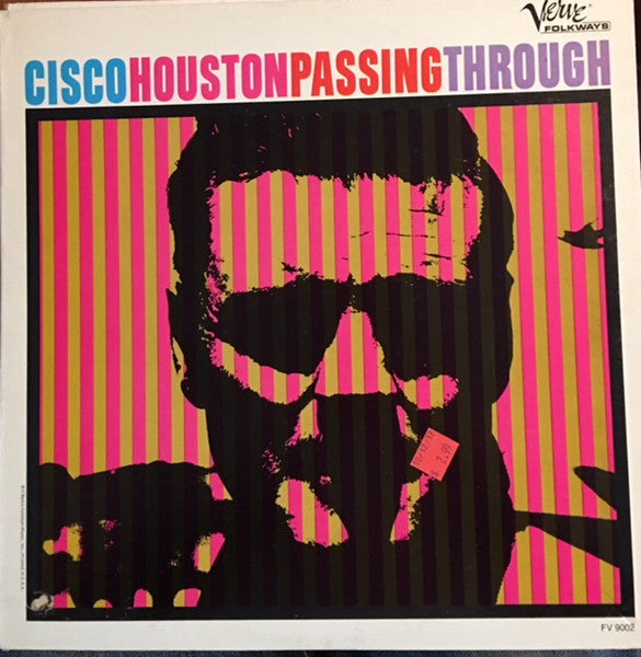 Cisco Houston : Passing Through (LP, Album, Comp, Mono)