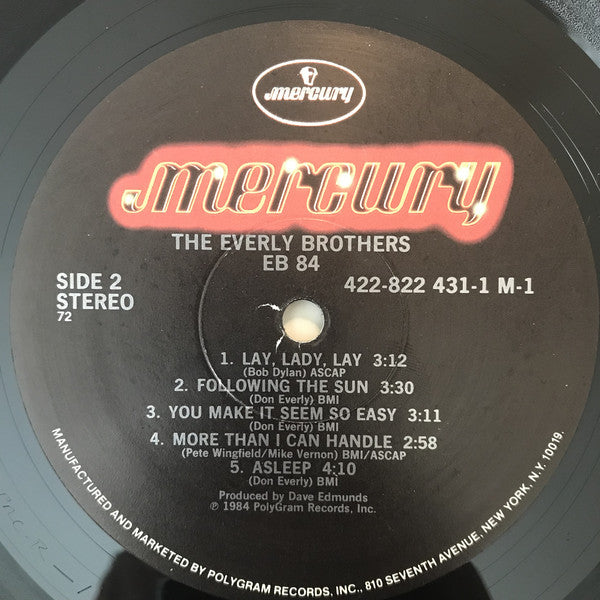 The Everly Brothers* : EB 84 (LP, Album, 72 )