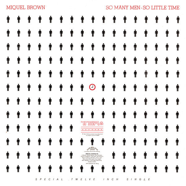 Miquel Brown : So Many Men - So Little Time (12", Single)