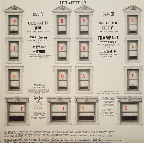 Led Zeppelin : Physical Graffiti (2xLP, Album, Club, RE, Die)