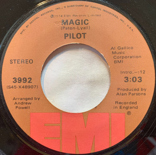 Pilot : Magic (7", Single, Los)