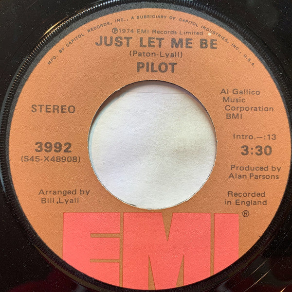 Pilot : Magic (7", Single, Los)