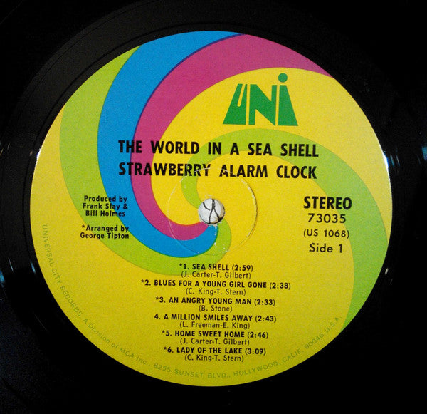 Strawberry Alarm Clock : The World In A Sea Shell (LP, Album)