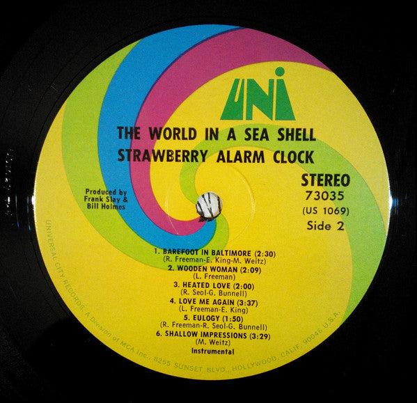 Strawberry Alarm Clock : The World In A Sea Shell (LP, Album)