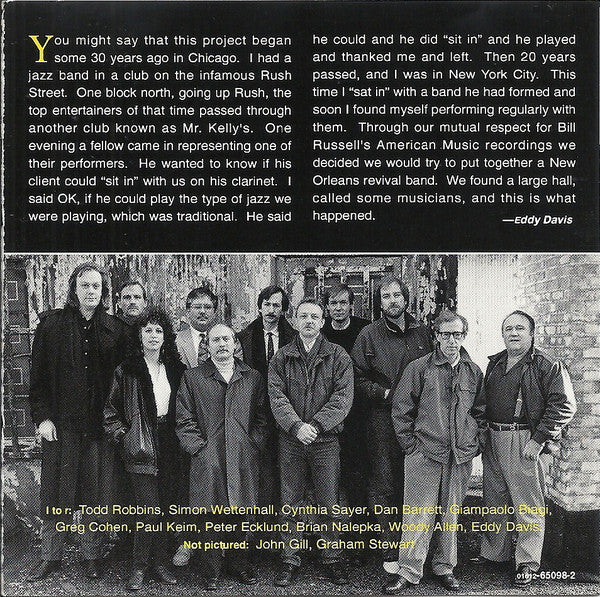 Eddy Davis : The Bunk Project (CD, Album)