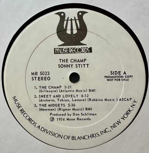 Sonny Stitt : The Champ (LP, Album, Promo)
