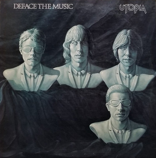 Utopia (5) : Deface The Music (LP, Album, Jac)
