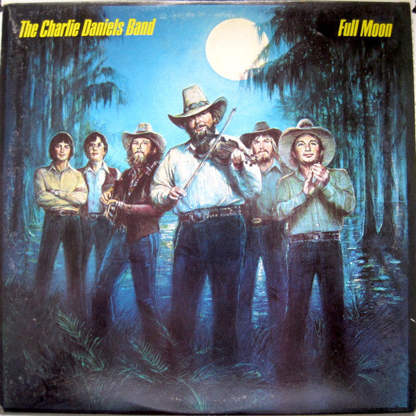 The Charlie Daniels Band : Full Moon (LP, Album, Promo)