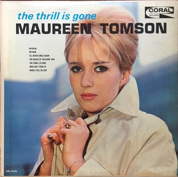 Maureen Tomson : The Thrill Is Gone (LP, Album, Mono, Promo)