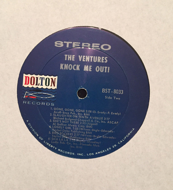 The Ventures : Knock Me Out! (LP, Album)