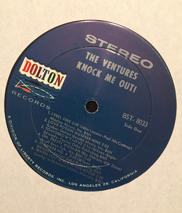 The Ventures : Knock Me Out! (LP, Album)