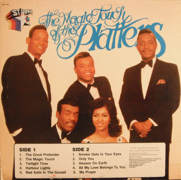 The Platters : The Magic Touch Of The Platters (LP, Comp)