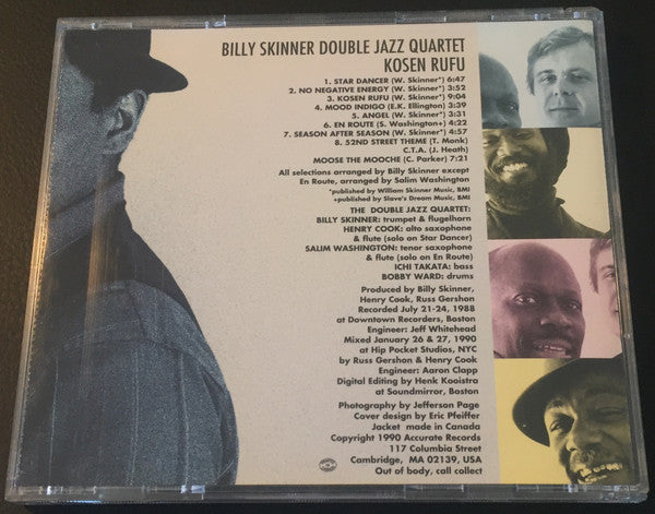 Billy Skinner D.J.Q.* : Kosen Rufu (CD, Album)