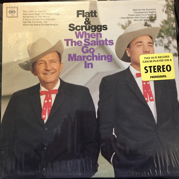 Flatt & Scruggs : When The Saints Go Marching In (LP, Album, Mono)