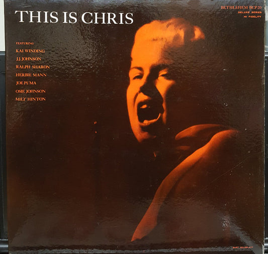 Chris Connor : This Is Chris (LP, Album, Mono, Abb)