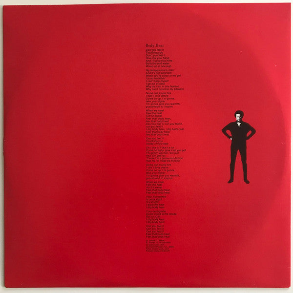 Quincy Jones : Body Heat (LP, Album, Pit)