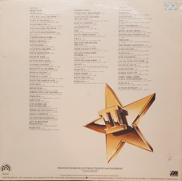 Stars On* : Stars On Long Play II (LP, Album, Mixed, All)