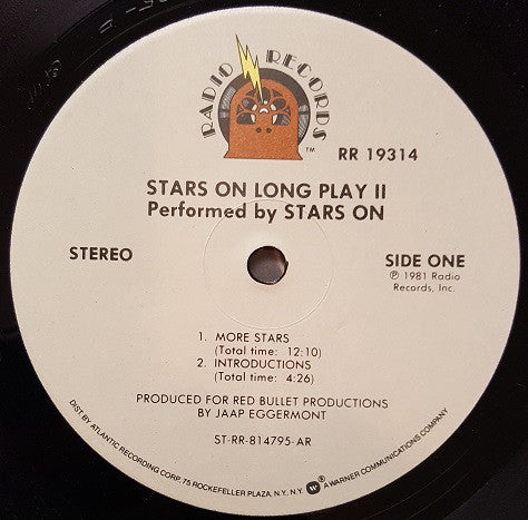 Stars On* : Stars On Long Play II (LP, Album, Mixed, All)