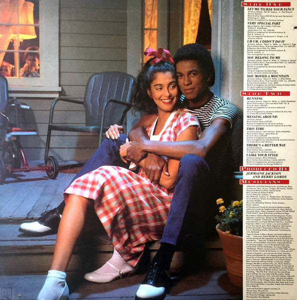 Jermaine Jackson : Let Me Tickle Your Fancy (LP, Album)