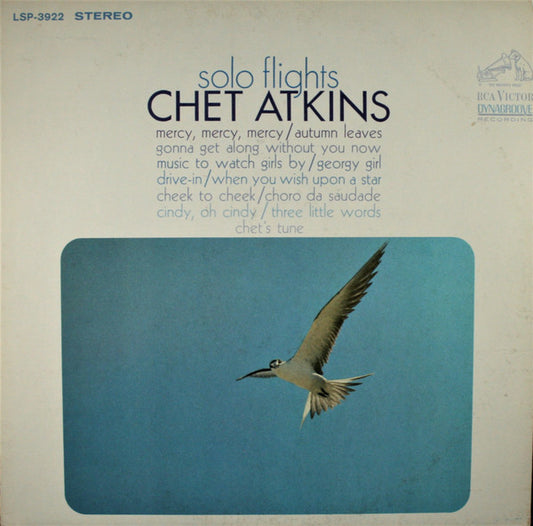 Chet Atkins : Solo Flights (LP, Album, Ind)